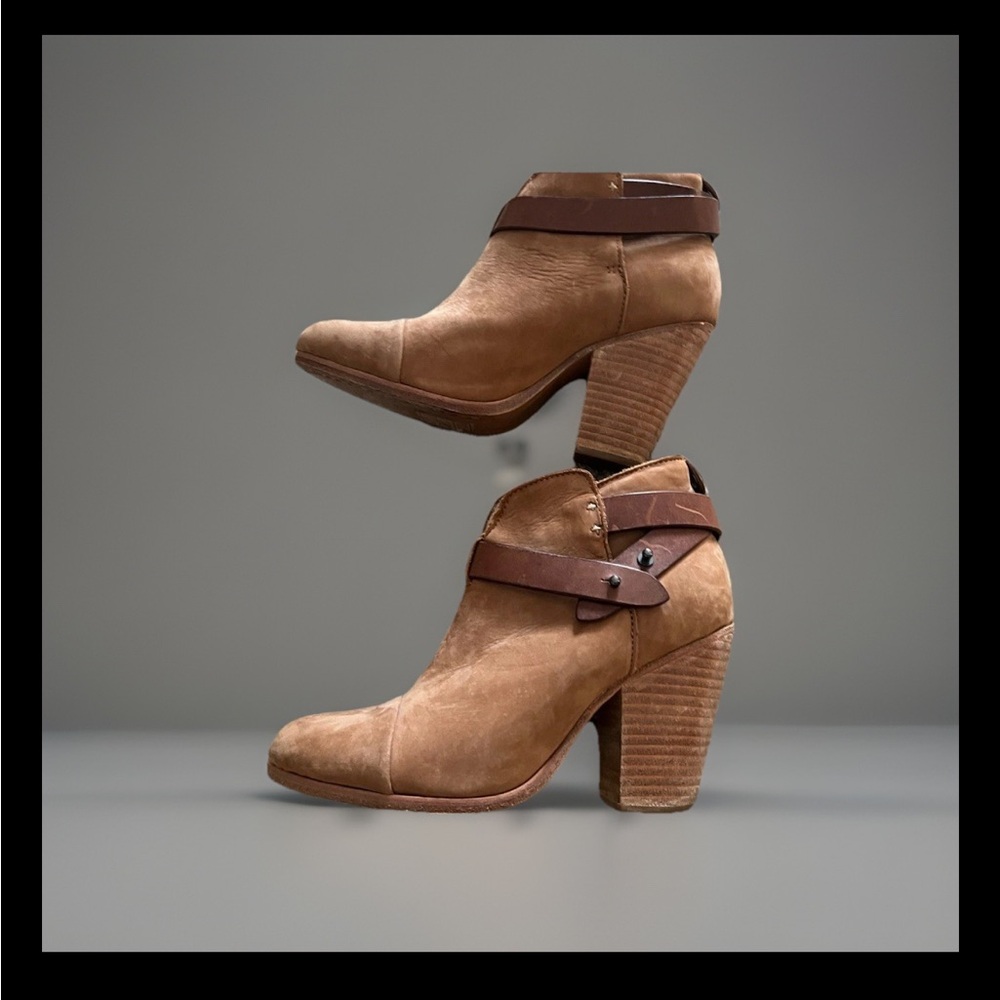 Rag & Bone Harrow‎ suede ankle bottle 36.5